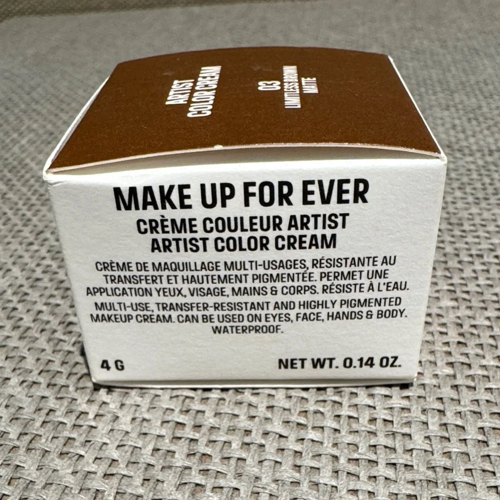 Makeup Forever Artist Color Cream - shade 03 Limitless Brown Matte brand new